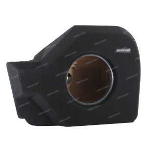 Короб стелс для сабвуфера на Lada Granta лифтбэк (10", в правое крыло, темно-серый)